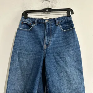 Abercrombie & Fitch The 90s Straight Ultra High Rise Jeans Size 26 2 XL Tall thumbnail 5