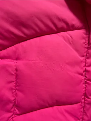 ASOS Hooded Puffer Jacket - Hot Pink thumbnail 8