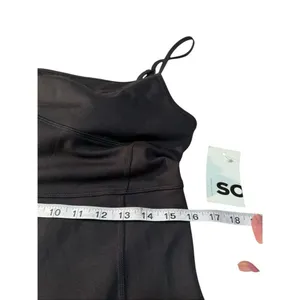 So sporty Unitard Romper Black Sz L NWT thumbnail 6