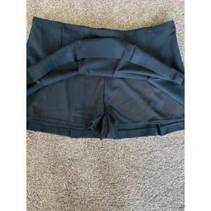 Abercrombie & Fitch Black Pleated Skort Size L Tennis Mini thumbnail 4