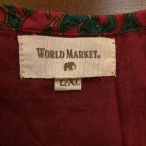 World Market boho dress multicolor l/xl thumbnail 5