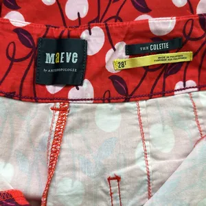 Maeve by Anthropologie The Colette Cherries Wide-Leg Pants thumbnail 9