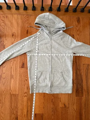 Victoria's Secret Woman’s Tracksuit Set Gray Zip Hoodie Joggers, Sz S thumbnail 7