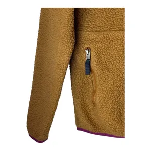 Patagonia Sweatshirt Women XS Brown Retro Pile Fleece Pullover Gorpcore Outdoor‎ thumbnail 6