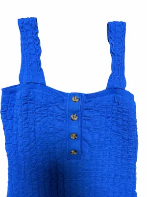 Free People Beach Royal Blue Dress Size Small thumbnail 5