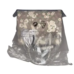 NWT Nine West Limited Edition Bettina Peony Logo Floral Tote Bag White Taupe thumbnail 10