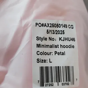 NWT COMFRT MINIMALIST Color PETAL Size Large Pink thumbnail 3
