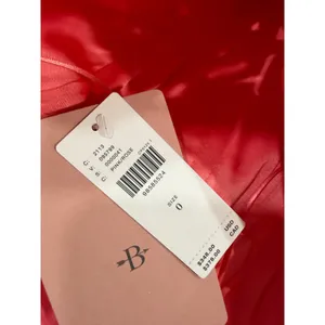 BHLDN Savannah Pink Floral Elegant Strapless Satin A Line Corset Dress NWT 0 thumbnail 5