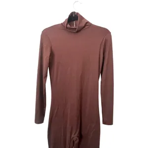 BUMPSUIT‎ The Penelope Mockneck Maternity Unitard Brown Medium NEW NWT thumbnail 3