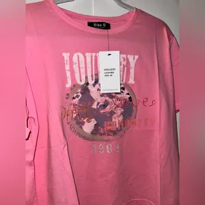 NWT Blue. B Journey -Peace Love Humanity 1903 Graphic Tee thumbnail 3