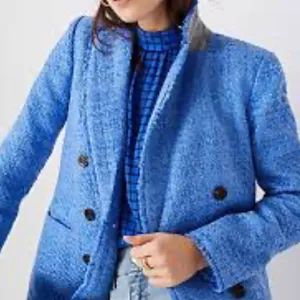 Ann Taylor Fringed Tweed Double Breasted Blazer NWT thumbnail 5