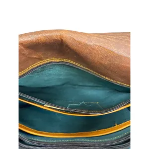 Firu womens Vintage Leather Handmade crossbody Purse 9x10 SKU 7164 thumbnail 14