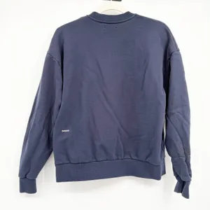 PANGAIA Womens 365 Midweight Organic Cotton Navy Blue Oversized Sweatshirt M thumbnail 8