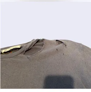 Free People blue/grey distressed t shirt thumbnail 2