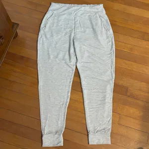 Hatch Size 1 US S Maternity Lounge Pants Joggers Grey Spacedye Pockets Casual thumbnail 2