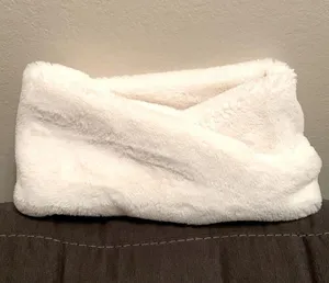 White Faux Fur Scarf Hobby Lobby thumbnail 1