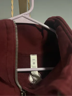 Lululemon maroon scuba thumbnail 3