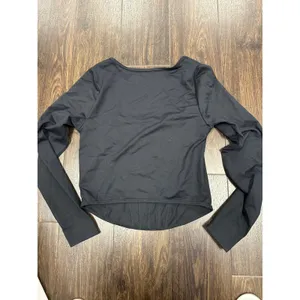 Abercrombie &‎ Fitch Soft A&F Collection Corset Top - Black - Size M thumbnail 3