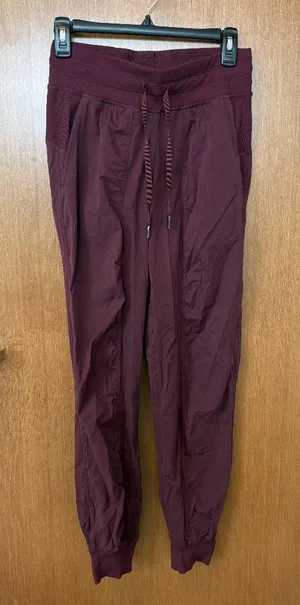 Lululemon Dance Studio Jogger Color: Garnet Preloved and great condition! Size 4 thumbnail 1
