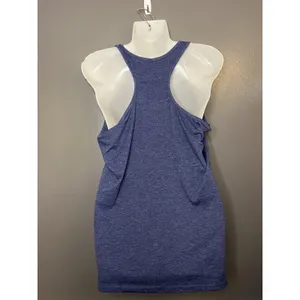 Source Unknown A Dream Is A Wish Your Heart Makes Tank Top Womens Medium Blue Racerback Graphic thumbnail 4