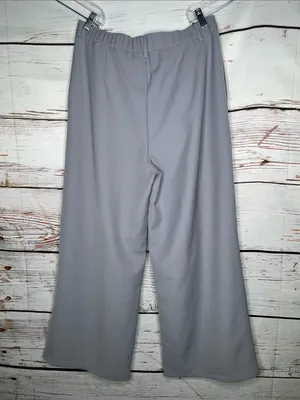 Halara NWT Size L Weathervane High-Waisted Work Wide Leg Pants w/ Pockets thumbnail 2
