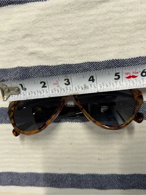 Foster Grant Oversized Tortoise Shell Sunglasses Brown Gradient Lenses UV thumbnail 8