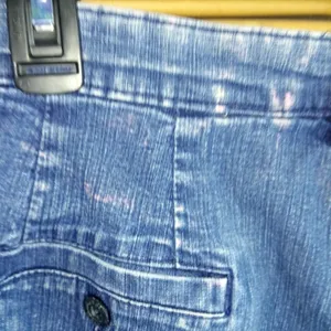 Lee 10P 30 At The Waist Cropped Capri Jeans Petite thumbnail 6