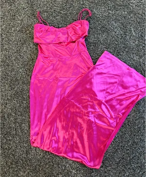 Lucy in the Sky Satin Corset Maxi Dress thumbnail 3