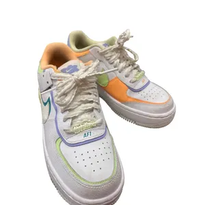 Nike Air Force 1 DX3718-100 wms shadow white multi color sneakers sz 7 SKU 9974 thumbnail 15