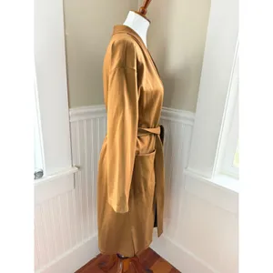 Eileen Fisher Flex Ponte Belted Jacket Cardigan Hazel Brown S thumbnail 10