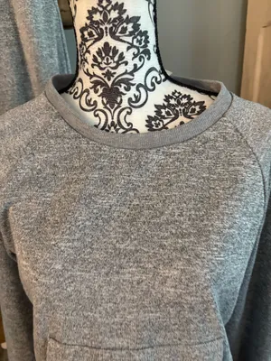YMR size large Gray two piece sweat outfit set thumbnail 4