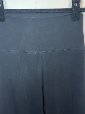 Offline by Aerie OG Foldover Flare Hi-rise Leggings Pants Black Yoga Small Long thumbnail 2