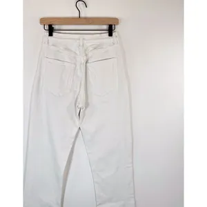AGOLDE Womens Jeans White Riley High Rise Straight Crop Denim Button Fly Size 27 thumbnail 9
