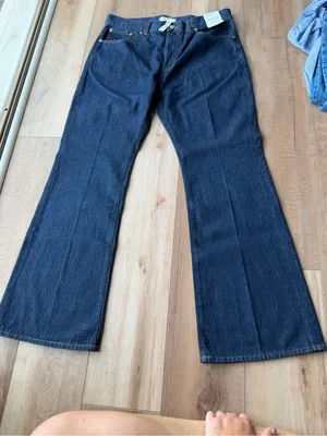 Madewell The Vintage Flare Jeans Size 31 Dark Blue NWT 30” Inseam thumbnail 3