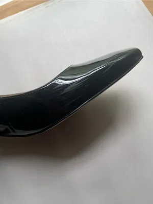 Sam Edelman Terra Slingback Block Heel Pumps Black Patent Square Toe 9.5 thumbnail 9