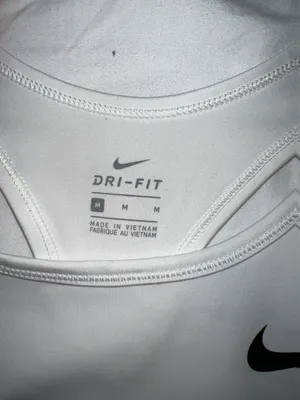 White Sports Bra thumbnail 2