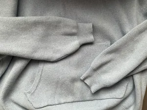 Alo Yoga Scholar Hooded Sweater Celestial Blue Heather S thumbnail 7
