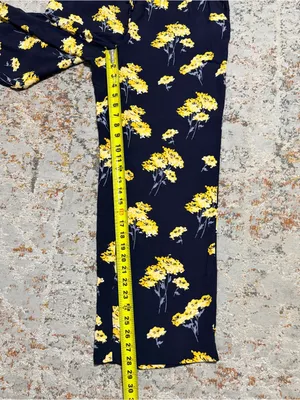 LOFT Wide Leg pull on pants size Medium thumbnail 4