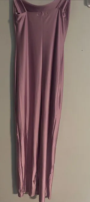 Popular 21 Women’s Maxi Slip Dress in Mauve thumbnail 1