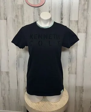 Kenneth Cole black shirt size small thumbnail 1