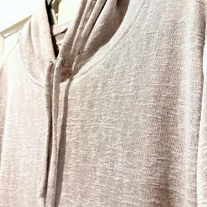 Weatherproof Vintage Hoodie Grey Purple Excellent‎ Lightweight Knit Women Size L thumbnail 3