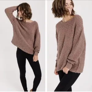 Free People Menace Tunic Sweater thumbnail 2