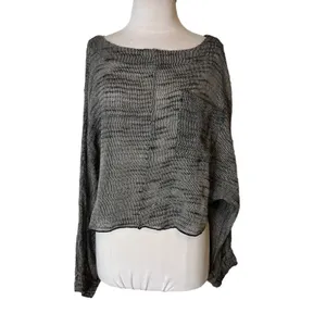 Free‎ people easy weekend too boxy oversized sz L thumbnail 2