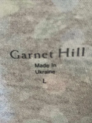 Garnet Hill Seamed Knit Trapeze Dress Large NEW thumbnail 4