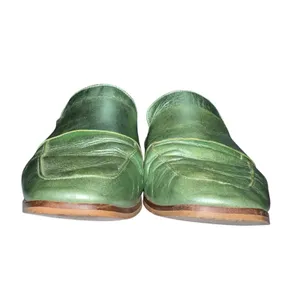 Free People Mule Size 36 US 6 At Ease Loafer Slip On Shoes Green Made‎ In Spain thumbnail 3