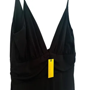 Alexia‎ Admor Eline Wide Leg Jumpsuit Women's S Black Evening Minimalist Formal thumbnail 5