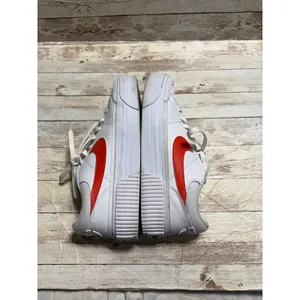 Nike Court Legacy Lift Sneakers Women's Size 10 Orange White Platform thumbnail 7