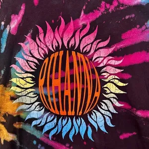 Rihanna A Girl Like Me Tie Dye Tshirt size Medium thumbnail 2