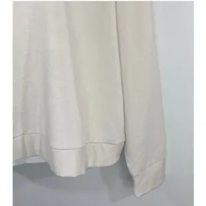 Quince Ivory Tencel Modal Relaxed Pullover Hoodie Womens Large Sustainable Soft thumbnail 3