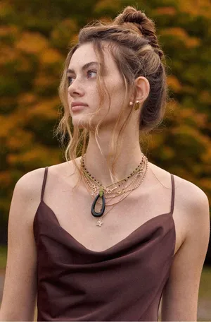 ZARA Brown Flowing Flowy Tank Top Blouse thumbnail 1